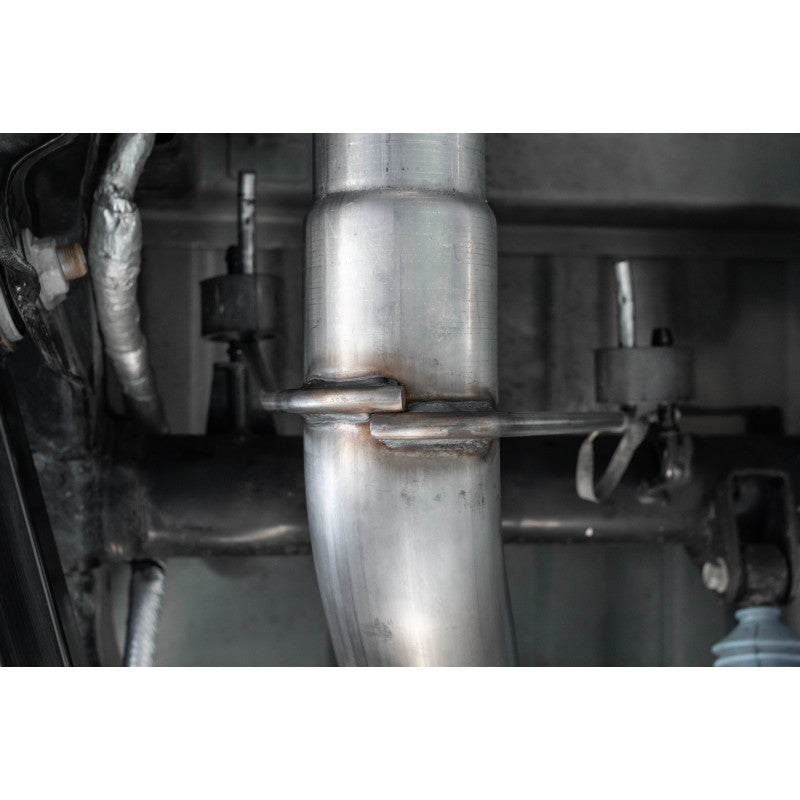 14-Up Ram 2500/3500 Armor Lite, Aluminized Steel 4 Inch Cat Back Single Side Exit Exhaust System MBRP