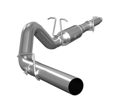 Cat Back Exhaust System 4 Inch Single Side Exit No Tip Included Aluminized Steel For 99-04 Ford F-250/350 V-10 MBRP