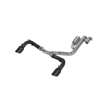 Cargar imagen en el visor de la galería, 21-24 Ford Bronco Sport 2.0L EcoBoost Black Coated Aluminized Steel 2.5 Inch Resonator-Back Dual Split Rear Exit MBRP Exhaust System