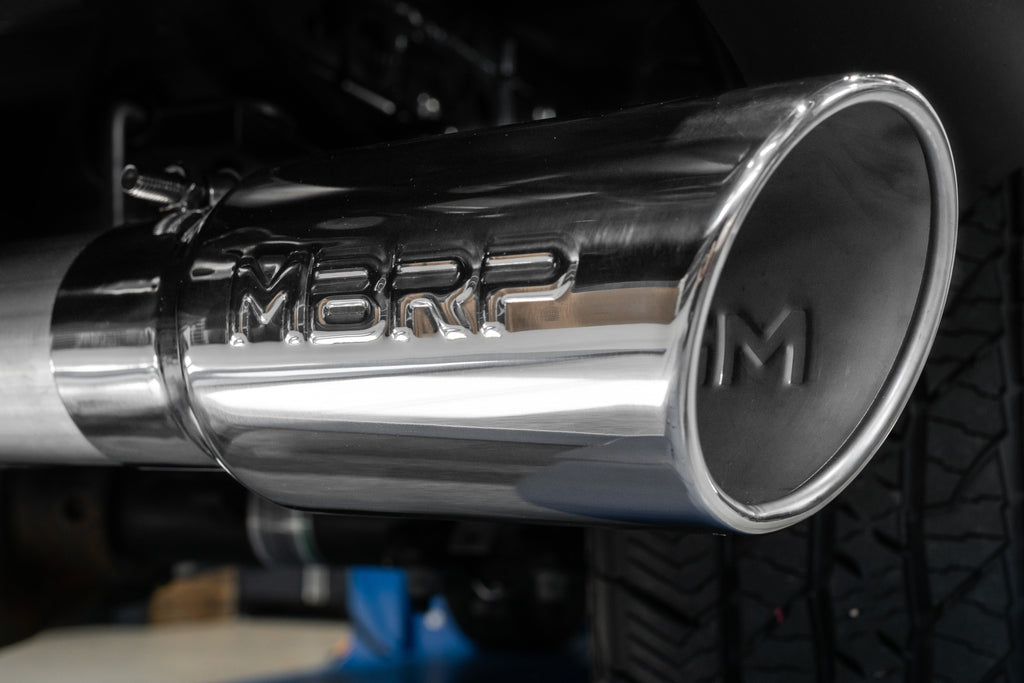 21-Up Ford F-150 Black Coated Aluminized Steel 3 Inch Cat-Back Single Side Exhaust System MBRP