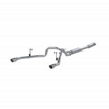 Load image into Gallery viewer, 21-Up Ford F-150 Aluminized Steel 3 Inch Cat-Back 2.5 Inch Dual Split Rear Exhaust System MBRP