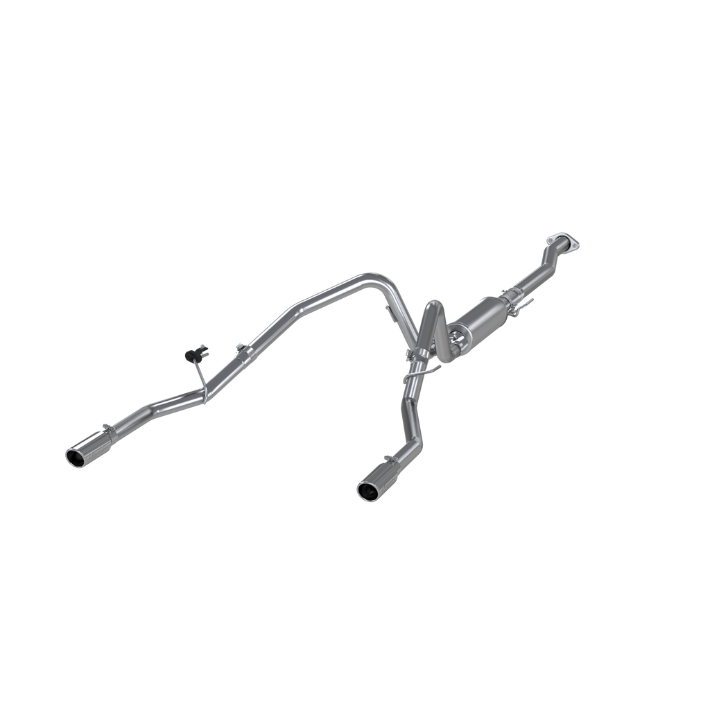 2.5 Inch Cat Back Exhaust System Dual Rear Exit For 11-14 Ford F-150 V6 EcoBoost Aluminized Steel MBRP