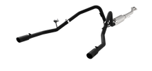 Cargar imagen en el visor de la galería, 2.5 Inch Cat Back Exhaust System Dual Rear Exit For 11-14 Ford F-150 V6 EcoBoost Black Coated MBRP