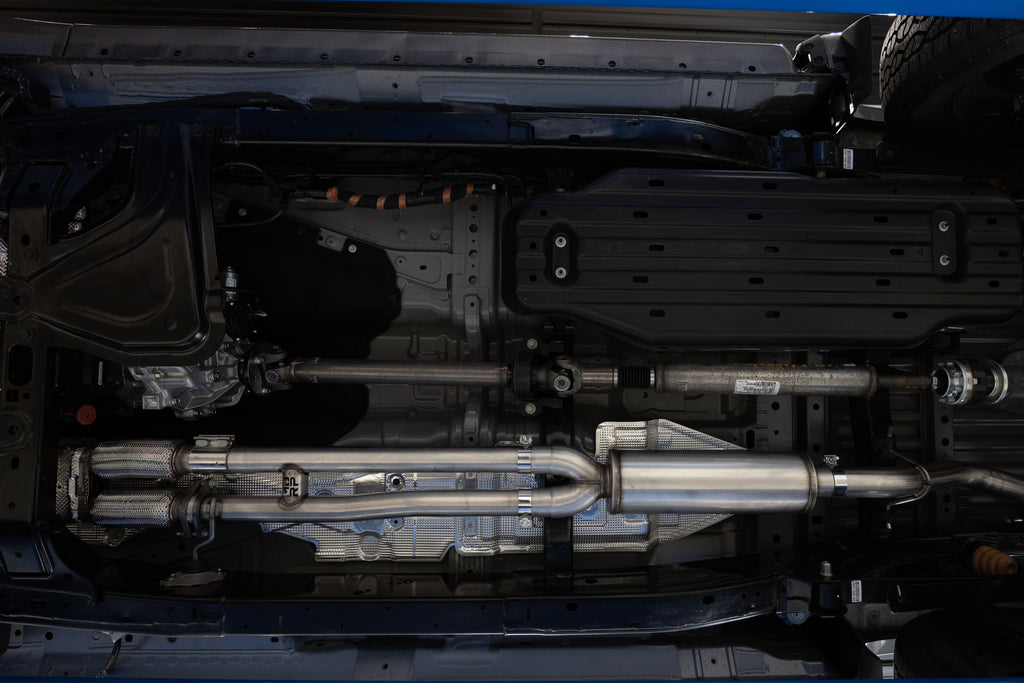 2024-Up Ford Ranger 2.7L, Armor Lite 2.5-Inch Cat-Back 3-Inch Single Side Rear Exit, MBRP