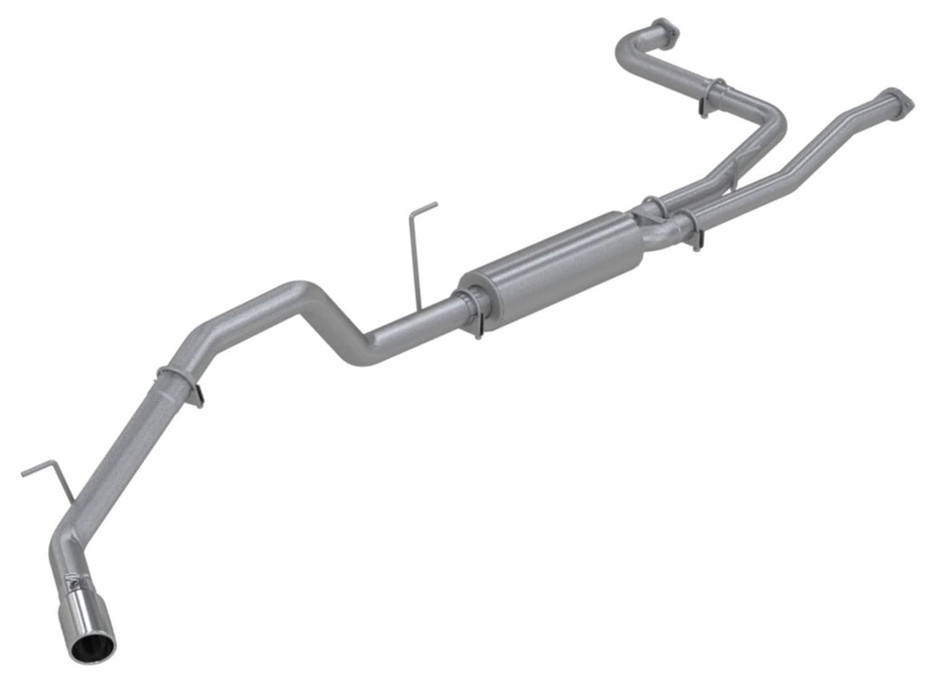 MBRP 3" Cat Back Exhaust, Single Side, T409 Stainless, 2004 - 2015 Nissan Titan 5.6L, EC/CC