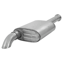 Cargar imagen en el visor de la galería, 2.5 Inch Cat Back Exhaust System For 00-06 Wrangler TJ Inline 4 2.5L Inline 6 4.0L Unlimited Single Off-Road Turn Down Aluminized Steel MBRP