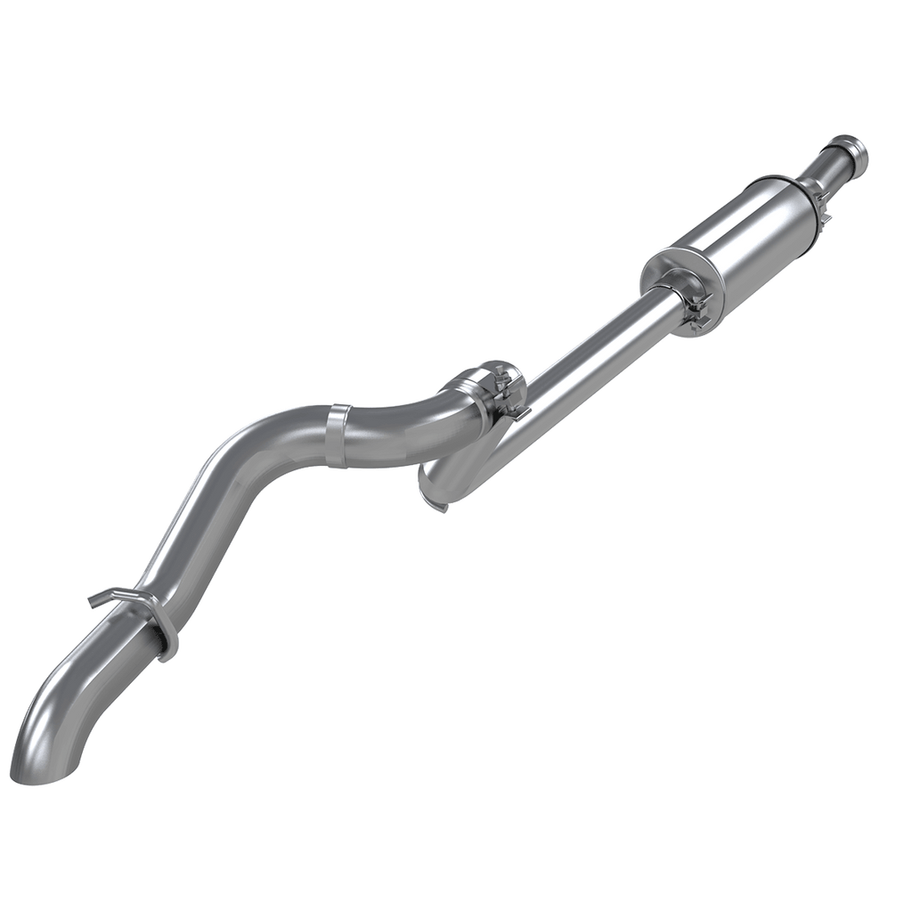 Jeep Cat Back Exhaust System Single Rear Exit Armor Lite Series For 18-Up Wrangler JL 2/4 Door 2.0L, 3.6L MBRP