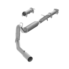 Load image into Gallery viewer, 4 Inch Cat Back Exhaust System For 01-05 Silverado/Sierra 2500/3500 Duramax Ext/Crew Cab Single Side Aluminized Steel MBRP