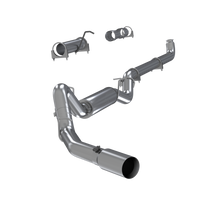 Load image into Gallery viewer, 4 Inch Single Side Exhaust Pipe T304 Stainless Steel For 01-07 Silverado/Sierra 2500/3500 Duramax Extended/Crew Cab MBRP