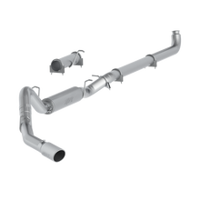 Cargar imagen en el visor de la galería, 4 Inch Single Side Exhaust Pipe Aluminized Steel For 01-07 Silverado/Sierra 2500/3500 Duramax Extended/Crew Cab MBRP