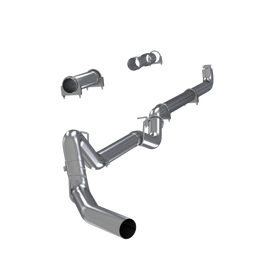 4 Inch Single Side Aluminized Steel No Muffler For 01-07 Silverado/Sierra 2500/3500 Duramax Classic Extended/Crew Cab MBRP