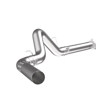 Cargar imagen en el visor de la galería, 4 Inch Filter Back-No Muffler Single Side For 07-10 Silverado/Sierra 2500/3500 Duramax All LMM T409 Stainless Steel MBRP