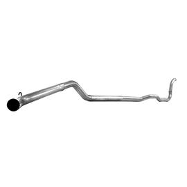 4 Inch Turbo Back Single Side 4WD Only No Muffler Aluminized Steel For 88-93 Dodge Ram D250/D350 Cummins MBRP