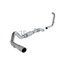 Load image into Gallery viewer, 4 Inch Turbo Back Single Side Stock Cat Exit T409 Stainless Steel For 03-07 Ford F-250/350 6.0L Extended Cab/Crew Cab MBRP