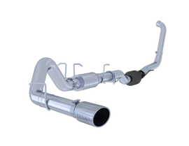 4 Turbo Back Single Side Exit T409 Stainless Steel For 03-07 Ford F-250/350 6.0L Extended Cab/Crew Cab MBRP
