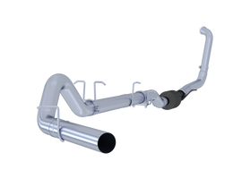 4 Inch Turbo Back Single Side Exit No Muffler T409 Stainless Steel For 03-07 Ford F-250/350 6.0L, Extended Cab/Crew Cab MBRP
