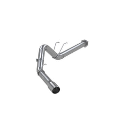 4 Inch Filter Back Single Exhaust Pipe Aluminized Steel For 17-Up Ford F-250/350/450 6.7L MBRP
