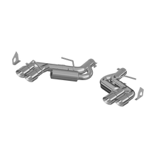 Load image into Gallery viewer, Chevrolet 3 Inch Dual Axle Back Quad Tips Aluminized Steel For 16-24 Chevrolet Camaro SS V8 6.2L 17-24 Chevrolet Camaro ZL1 MBRP