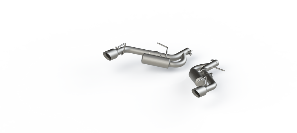 Exhaust Pipe 2.5 Inch Axle Back Non NPP Aluminized Steel For 16-24 Camaro 2.0T V6 3.6L MBRP