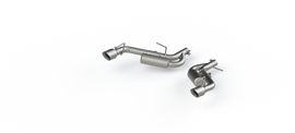 Exhaust Pipe 2.5 Inch Axle Back Non NPP Aluminized Steel For 16-24 Camaro 2.0T V6 3.6L MBRP