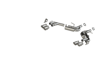 Cargar imagen en el visor de la galería, Exhaust Pipe 2.5 Inch Dual Axle Back NPP For 16-24 Camaro V6 3.6L With Quad 4 Inch Dual Wall Tips T304 Stainless Steel MBRP