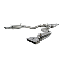Cargar imagen en el visor de la galería, Cat Back Exhaust System Dual Split Rear T304 Stainless Steel Street Version For 08-14 Dodge Challenger SRT8, 6.1L Hemi MBRP