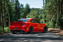 Cargar imagen en el visor de la galería, T304 Stainless Steel 3.0 Inch Cat-Back Dual Rear Race Profile with Dual Carbon Fiber Tips 15-23 Dodge Charger MBRP