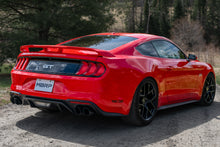 Cargar imagen en el visor de la galería, 3 Inch Cat Back Exhaust System For 18-23 Ford Mustang GT 5.0L With Quad 4 Inch Dual Wall Tips Race Version T304 Stainless Steel MBRP