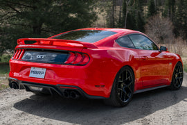 3 Inch Cat Back Exhaust System For 18-23 Ford Mustang GT 5.0L With Quad 4 Inch Dual Wall Tips Race Version Aluminized Steel MBRP