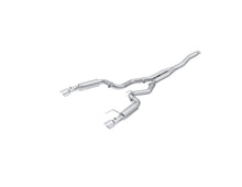 Load image into Gallery viewer, 3 Inch Cat Back Exhaust System Dual Split Rear For 15-Up Ford Mustang 2.3 EcoBoost Race Version 4.5 Inch Tips Aluminized Steel MBRP