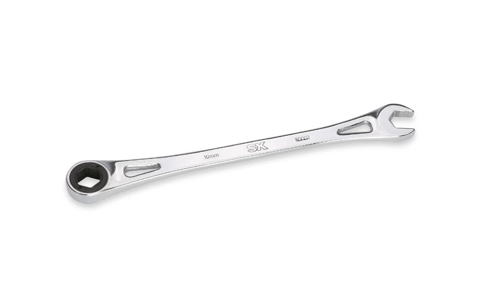 SK Tools 12 Piece Metric X-Frame Combination Ratcheting Wrench Set | SK80019