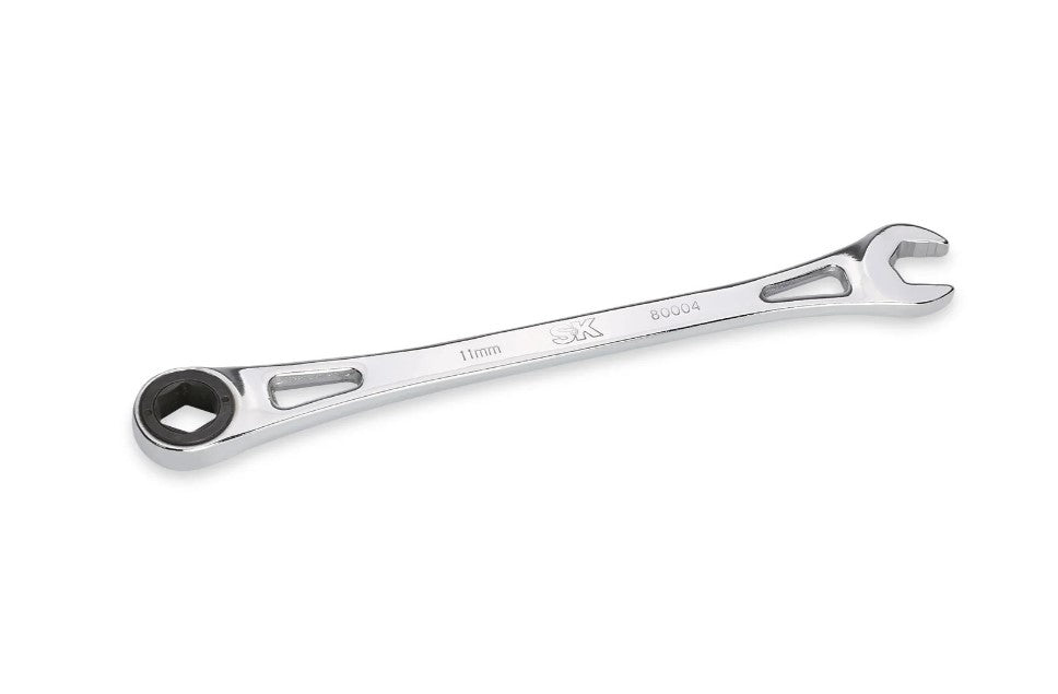 SK Tools 12 Piece Metric X-Frame Combination Ratcheting Wrench Set | SK80019