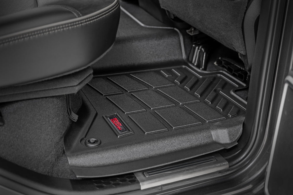 Sure-Fit Floor Mats Front & Rear Bucket Crew Ram 2500/3500 (19-26) Rough Country
