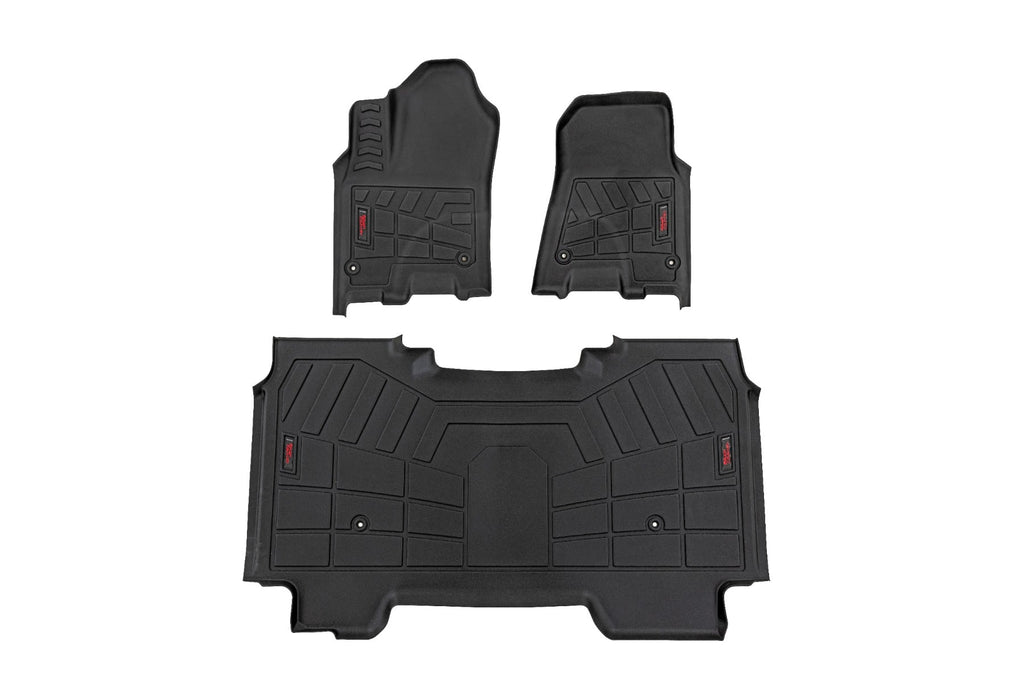 Sure-Fit Floor Mats Front & Rear Crew Ram 1500 2WD/4WD (2025-2026) Rough Country