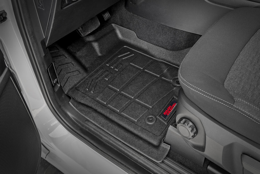 Sure-Fit Floor Mats Front Crew Ford Ranger 2WD/4WD (2024-2026) Rough Country
