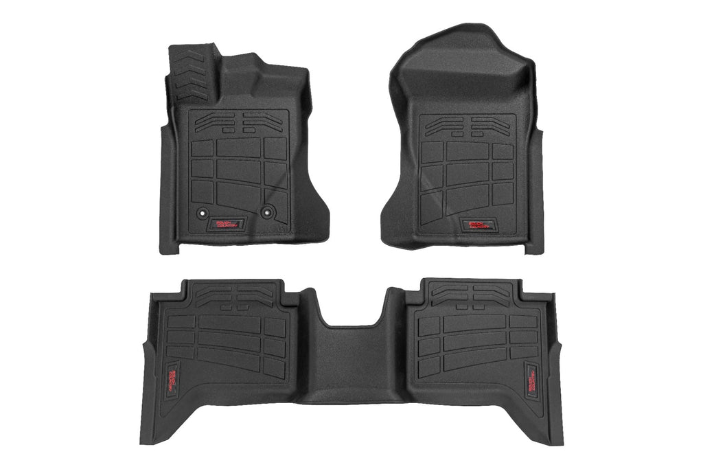 Sure-Fit Floor Mats Front & Rear Crew Ford Ranger 2WD/4WD (2024-2026) Rough Country