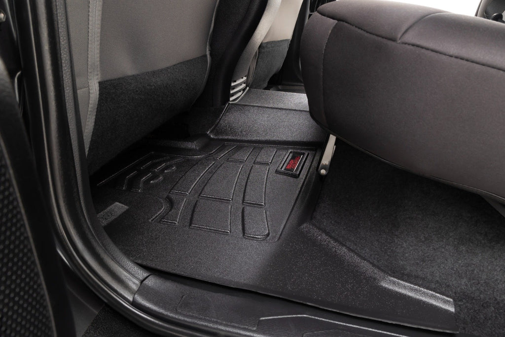 Sure-Fit Floor Mats FR & RR Toyota Tacoma 2WD/4WD (2016-2023) Rough Country
