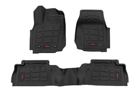 Sure-Fit Floor Mats Front & Rear TRD PRO Double Cab Toyota Tacoma (24-26) Rough Country