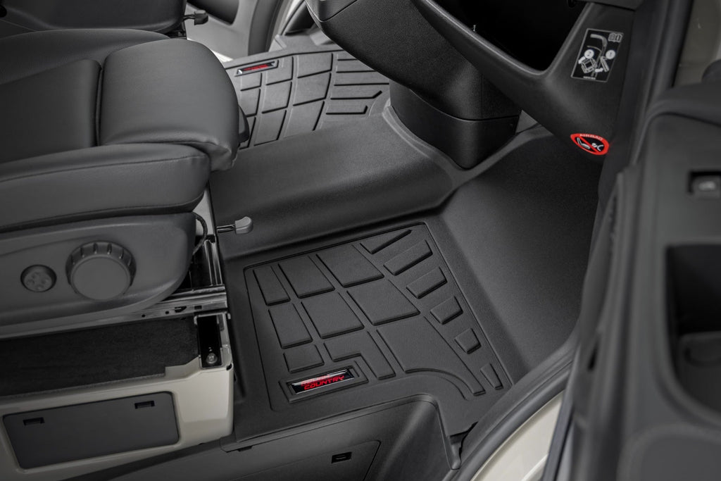 Sure-Fit Floor Mats Front Mercedes-Benz Sprinter 3500/Sprinter 3500XD (19-25) Rough Country