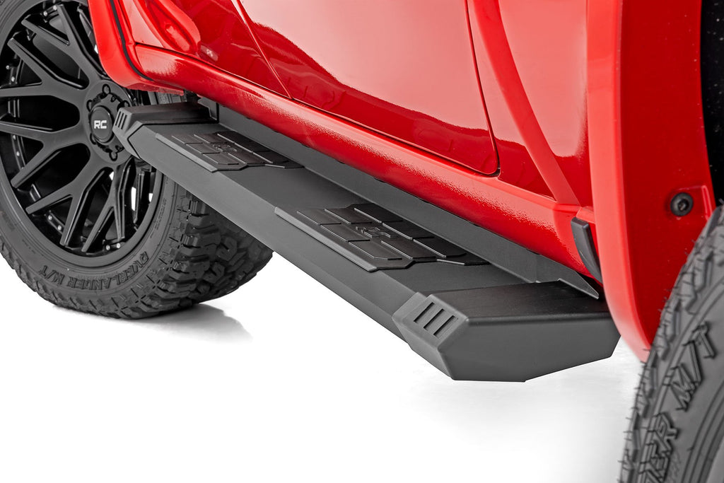 HD2 Aluminum Running Boards Crew Cab Silverado/Sierra 1500/2500HD/3500HD (19-26) Rough Country
