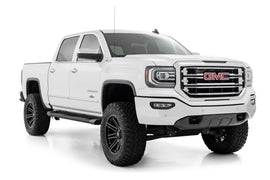 HD2 Aluminum Running Boards Ext Cab Silverado/Sierra 1500/2500HD/3500HD (07-19 & Classic) Rough Country