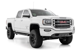 HD2 Aluminum Running Boards Crew Cab Silverado/Sierra 1500/2500HD/3500HD (07-19 & Classic) Rough Country