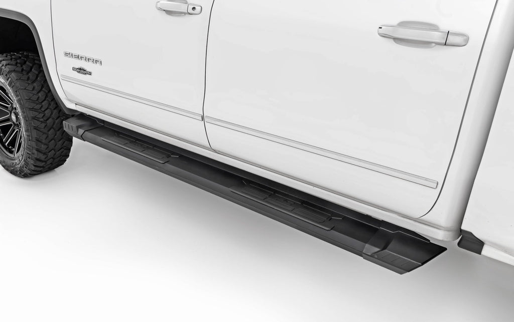 HD2 Aluminum Running Boards Crew Cab Silverado/Sierra 1500/2500HD/3500HD (07-19 & Classic) Rough Country