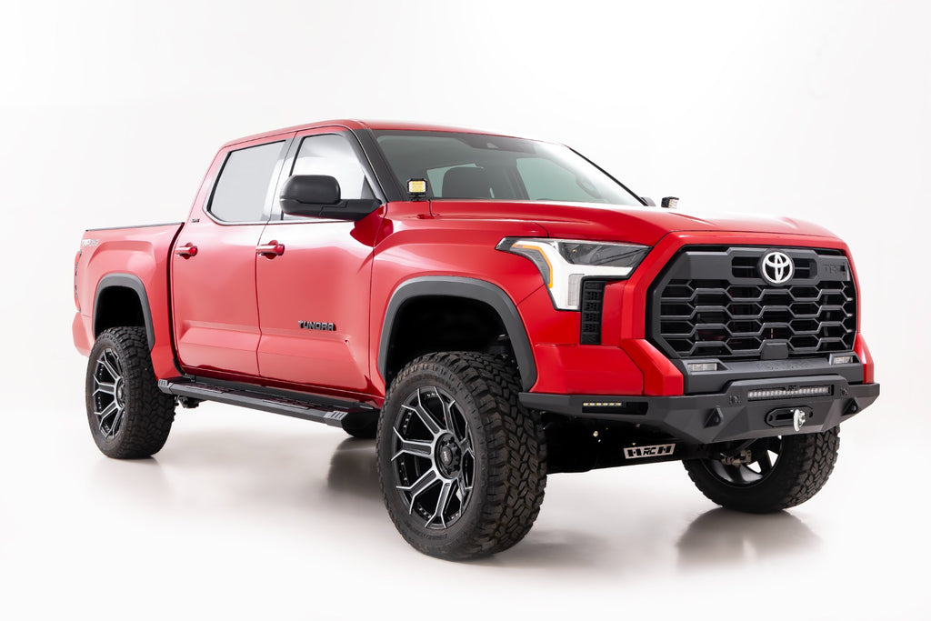 HD2 Aluminum Running Boards CrewMax Toyota Tundra 2WD/4WD (2022-2026) Rough Country