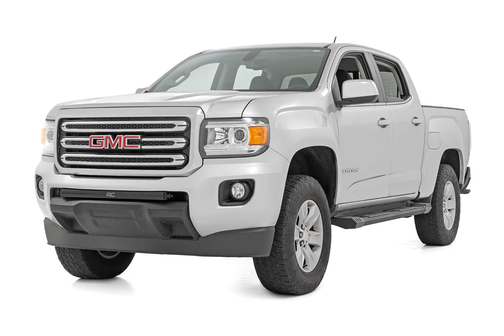 HD2 Aluminum Running Boards Crew Cab Chevy/GMC Canyon/Colorado (15-26) Rough Country