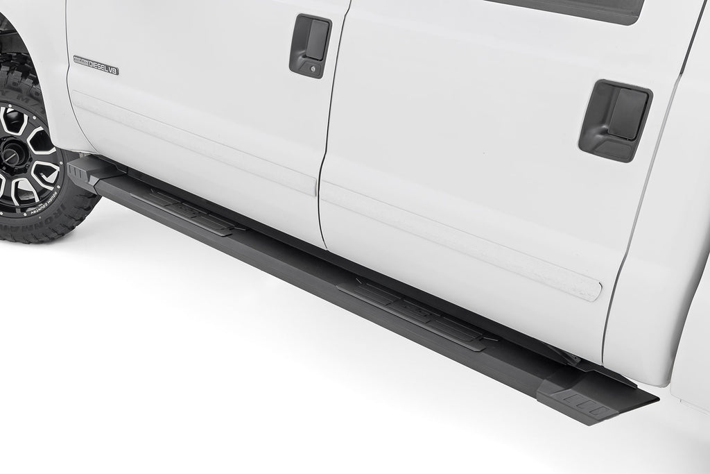 HD2 Aluminum Running Boards Super Crew Cab Ford F-250/F-350 Super Duty (99-16) Rough Country