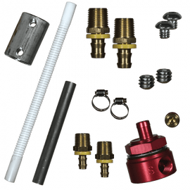 FASS STK1003 Diesel Fuel 5/8 In Fuel Module Suction Tube Kit Includes Bulkhead Fitting