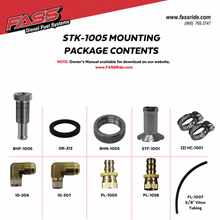 Cargar imagen en el visor de la galería, FASS STK1005 Diesel Fuel Bulkhead and Viton Suction Tube Kit