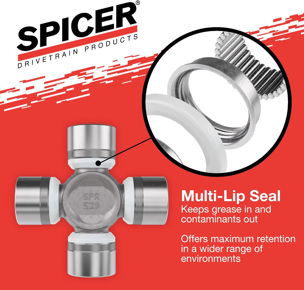 Dana Spicer Front Drive Axle Wheel Universal Joint / U-Joint | 1350WJ | 5-7166X