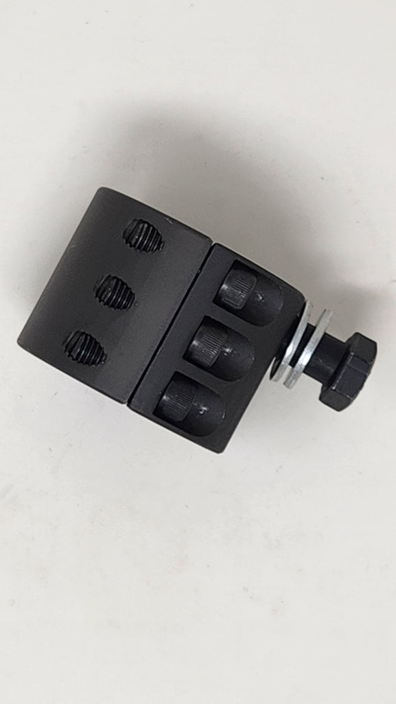 4 Wheeling Plus Universal Tie Rod Mounting Clamp 1-5/8 in. I.D. | For Attaching Steering Stabilizer